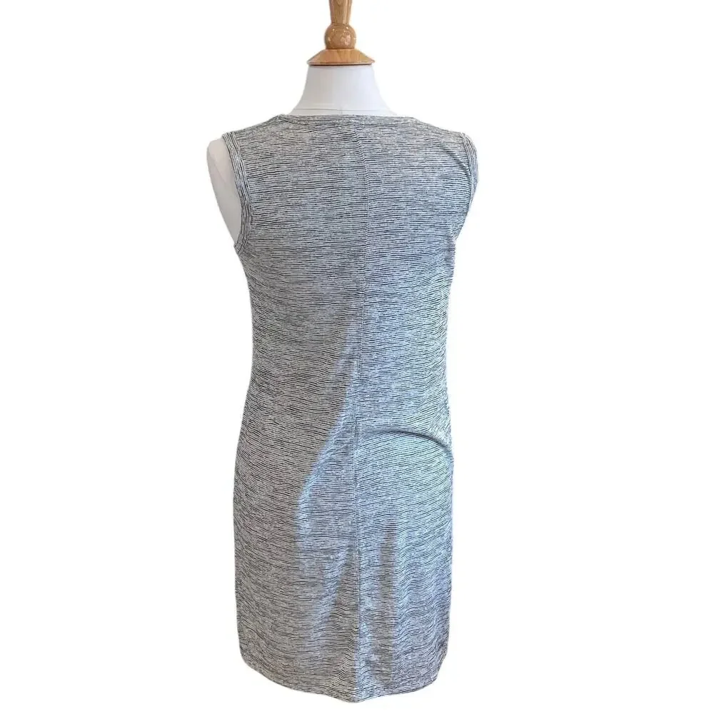 J. Crew Sleeveless Gray T-Shirt Dress / Beach Cover-Up, Minimalist, Size S